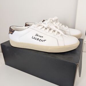 Saint Laurent Leopard Sneakers